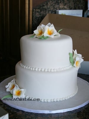 fondant plumeria