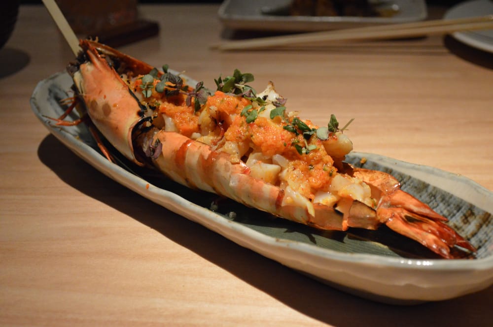 Madagascan Tiger Prawn with Yuzu Koshu Chili and Lemon Yelp