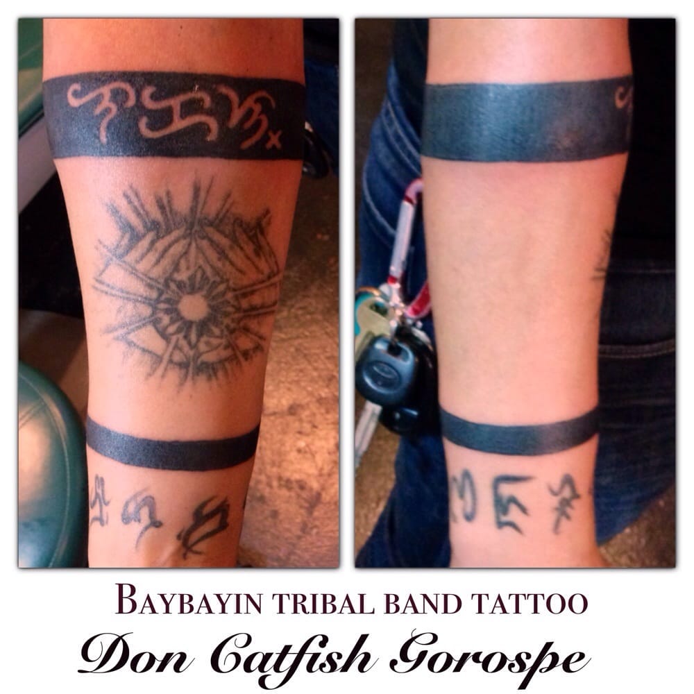 Tattoo Cover Up Bay Area | baybayin alibata tribal band tattoo by bay area filipino Tattoo Cover Up Bay Area | baybayin alibata tribal band tattoo by bay area filipino