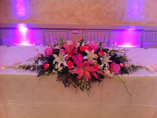 Head Table Centerpieces