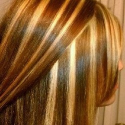 Golden Brown Hair with Caramel Highlights Golden Brown Hair with Caramel Highlights