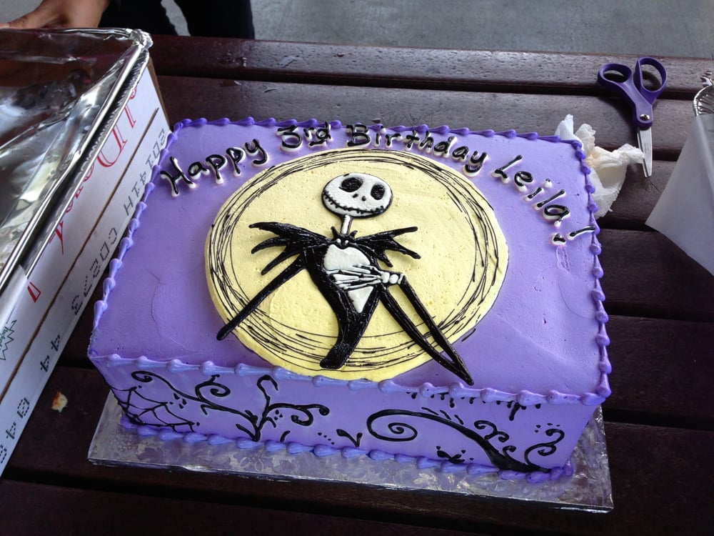 My daughter�s Jack Skellington cake for her NBC party