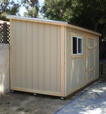 Lean-To or Shed Roof Style Shed. | Yelp