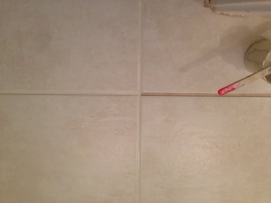applying bone colored grout stain dirty old grout on applying bone colored grout stain dirty old grout on