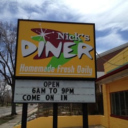 Nick's Diner logo