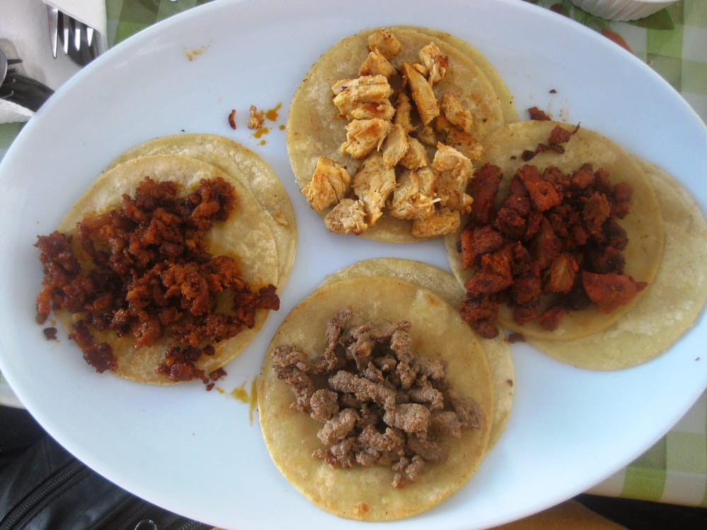 Tacos de Pollo, Al Pastor, Carne Asada y Chorizo Yelp