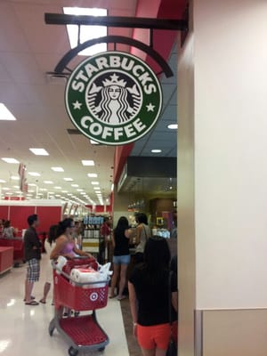 Starbucks Inside Target