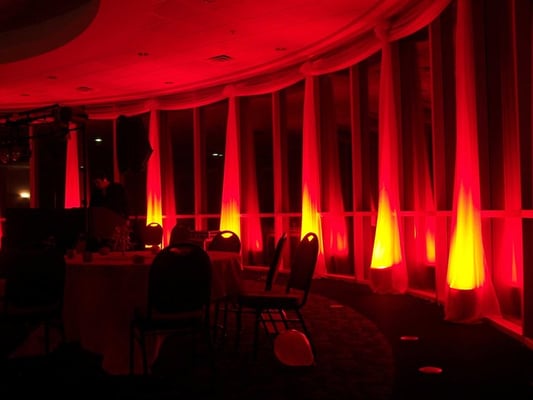 Red Uplighting