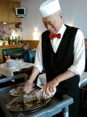 Chef Wang at China Wok, Tyson Corner, Va